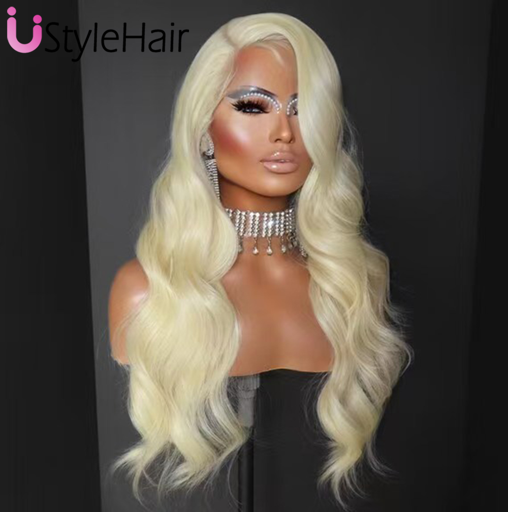 613 Blonde Lace Front Wig Long - огляд і ціна 613 Blonde Body Wave Lace Front Wig